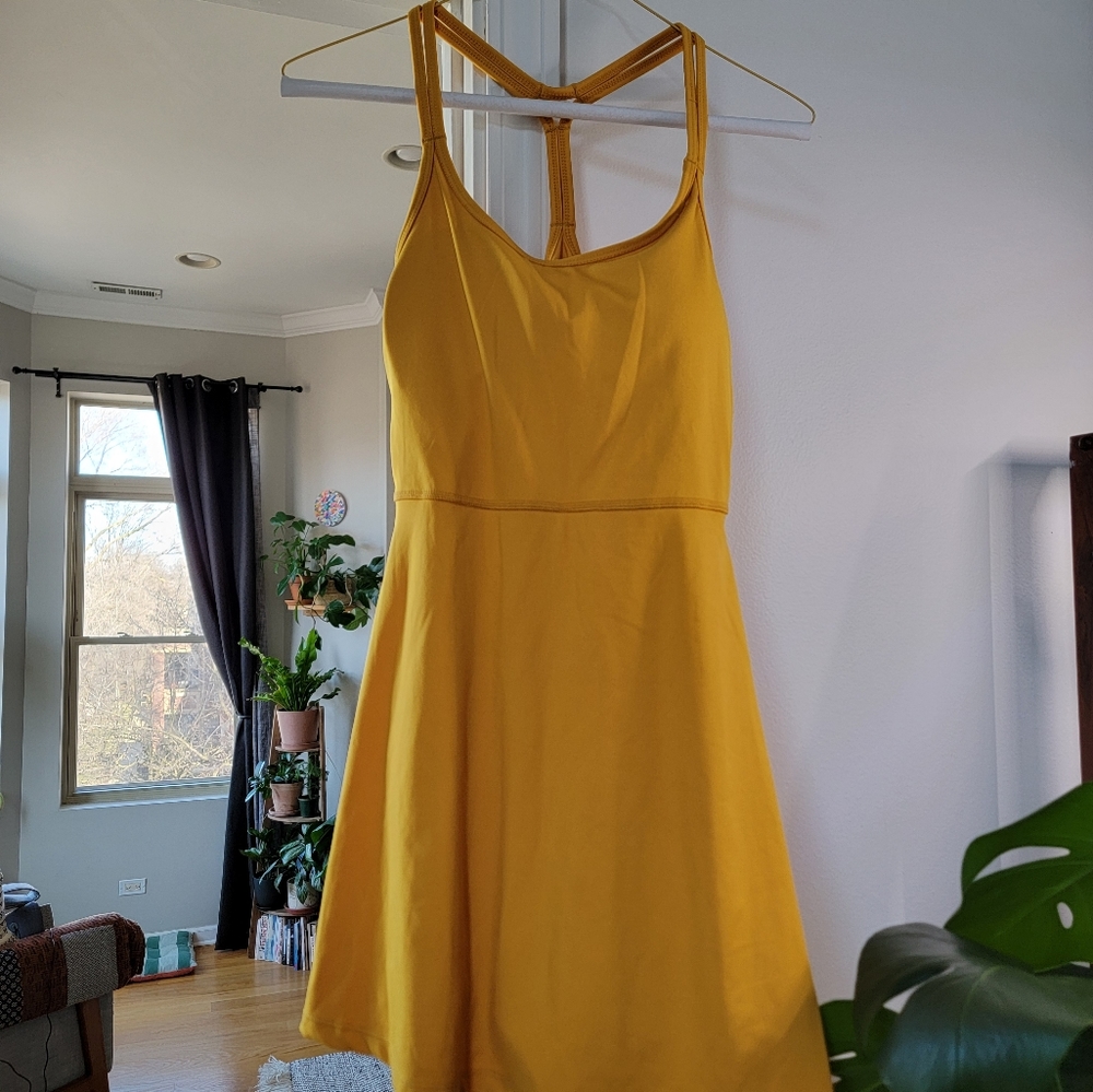 Madewell flex cutout fitness dress